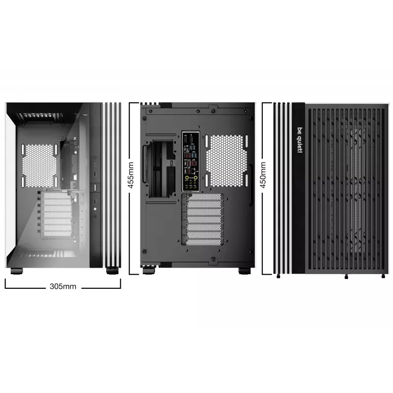 be quiet LIGHT BASE 600 DX musta Midi Tower