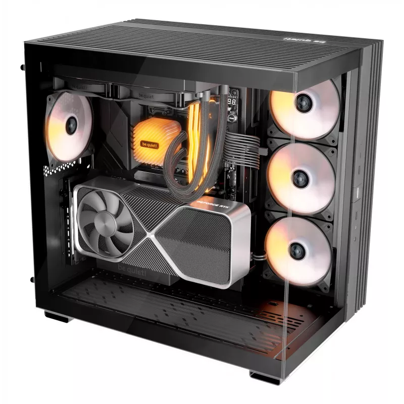 be quiet LIGHT BASE 600 DX musta Midi Tower