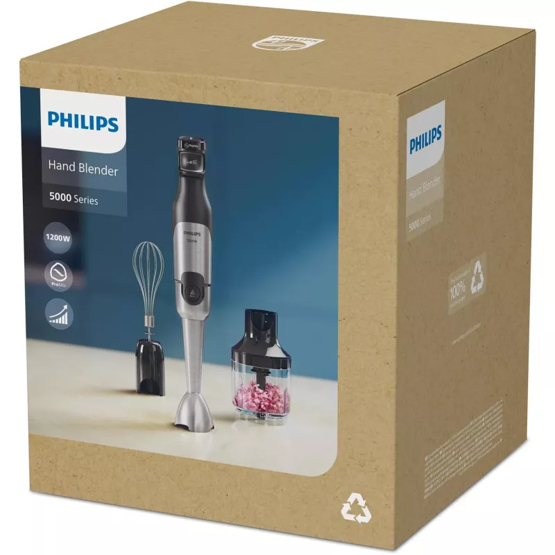 Philips 5000 series HR2683/00 sauvasekoitin, soseutusvartti, Pulse-toiminto, 1,2 m, 1200 W