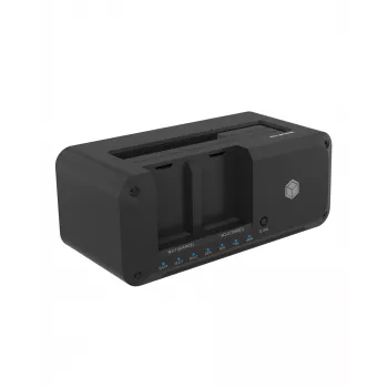 ICY BOX IB-2924MSCL-C31 USB 3.2 Gen 2 (3.1 Gen 1) Type-C musta