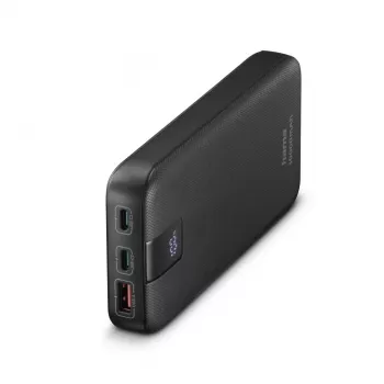 Hama 00201718 powerbank litiumpolymeeri (LiPo) 10000 mAh antrasiitti