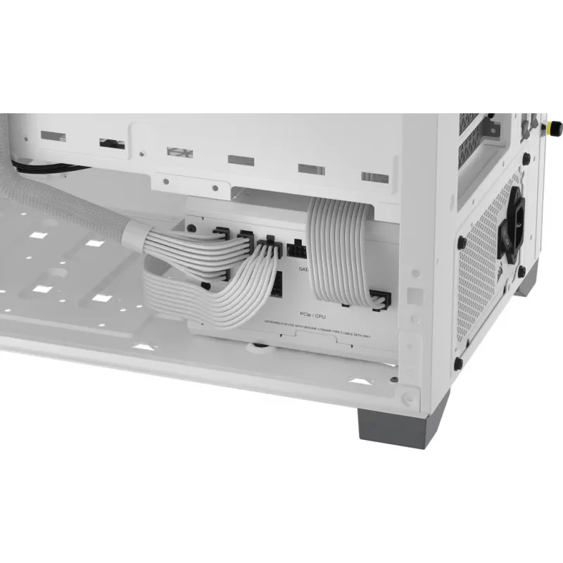 CORSAIR virtalähde - Rm750x Shift 80 Plus Gold täysmodulaarinen ATX - valkoinen