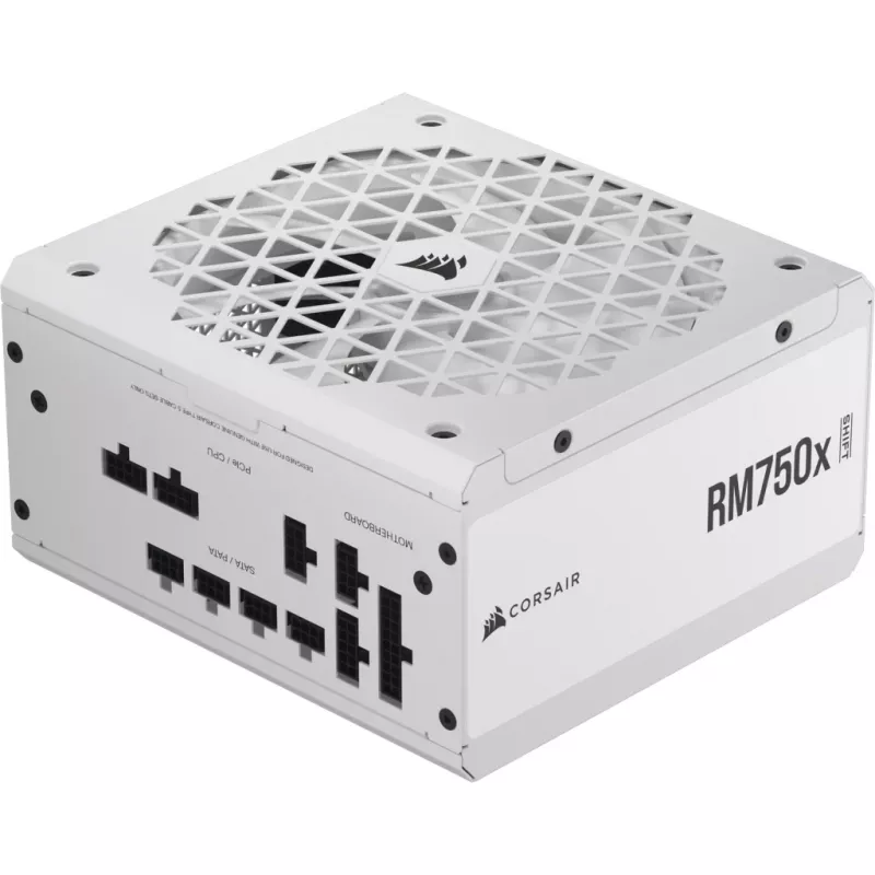 CORSAIR virtalähde - Rm750x Shift 80 Plus Gold täysmodulaarinen ATX - valkoinen
