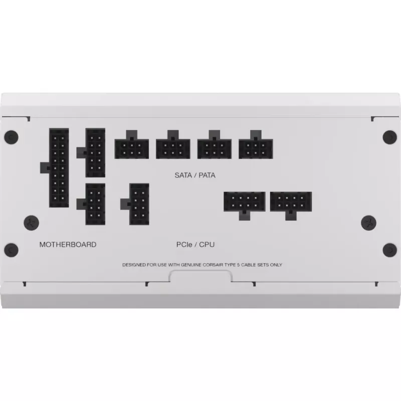 CORSAIR virtalähde - Rm750x Shift 80 Plus Gold täysmodulaarinen ATX - valkoinen