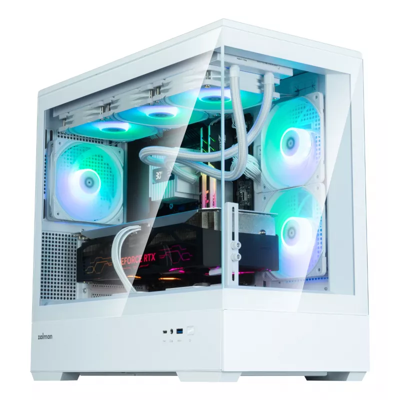 Zalman P30 V2 Mini Tower valkoinen