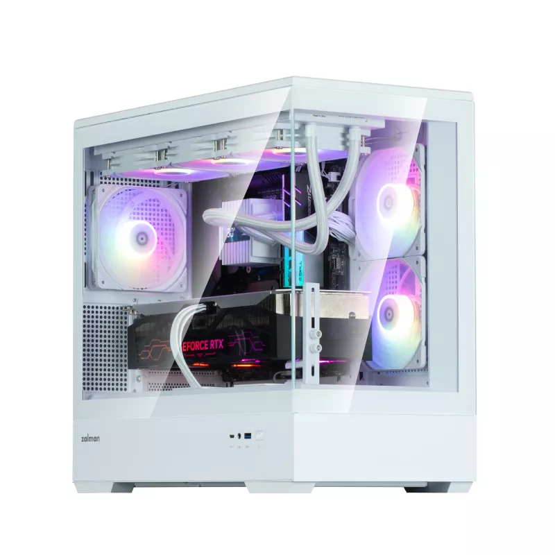 Zalman P30 V2 Mini Tower valkoinen