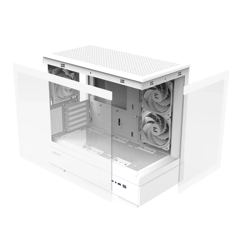 Zalman P30 V2 Mini Tower valkoinen
