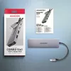 Axagon HMC-5H60 USB 5Gbps -keskitin, 2x USB-A, 1x USB-C, HDMI 4k/60Hz, PD 100W, USB-C-kaapeli