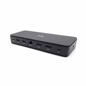i-tec Thunderbolt 4 Dual DisplayPort -telakointiasema PRO + Power Delivery 92 W