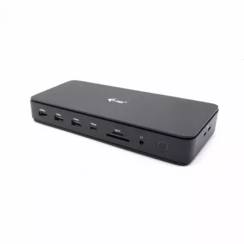 i-tec Thunderbolt 4 Dual DisplayPort -telakointiasema PRO + Power Delivery 92 W