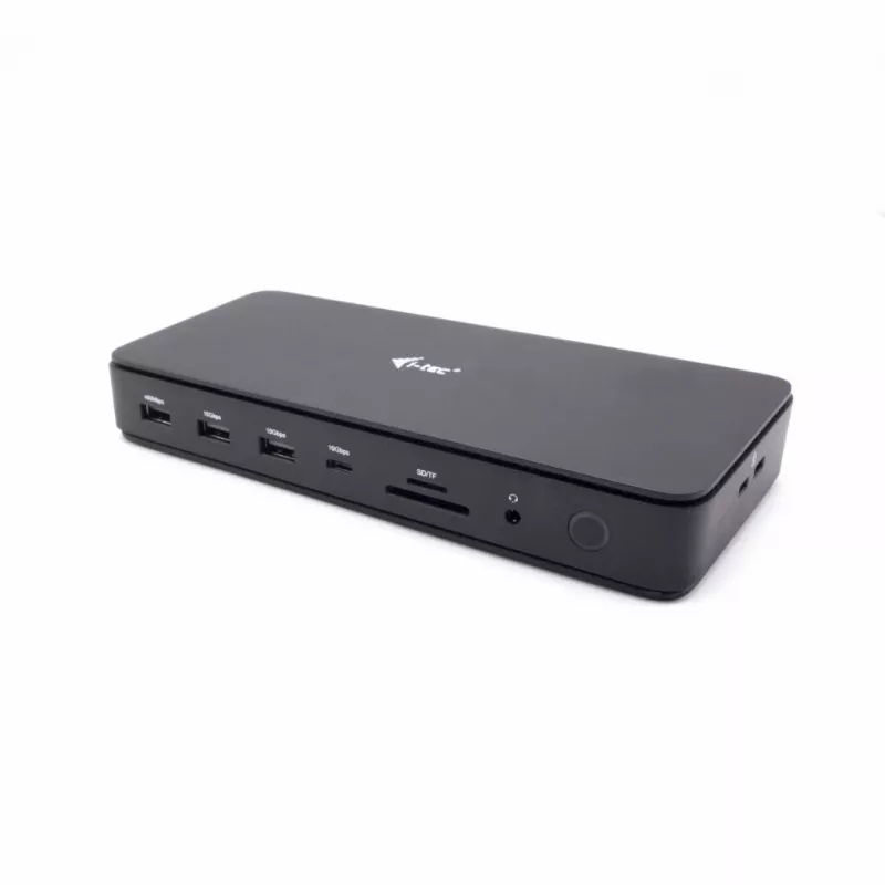 i-tec Thunderbolt 4 Dual DisplayPort -telakointiasema PRO + Power Delivery 92 W