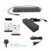 i-tec Metal SB-C ergonominen 4K 3x näyttö -telakointiasema Power Delivery 85 W + yleislaturi 100 W