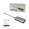 i-tec Metal USB-C Nano -telakka HDMI/VGA LAN + laturi 100 W