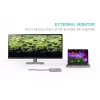i-tec Metal USB-C Nano -telakka HDMI/VGA LAN + laturi 100 W