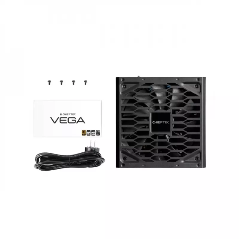Chieftec Vega 750W Series PPG-750-S virtalähde 20+4 pin ATX ATX musta