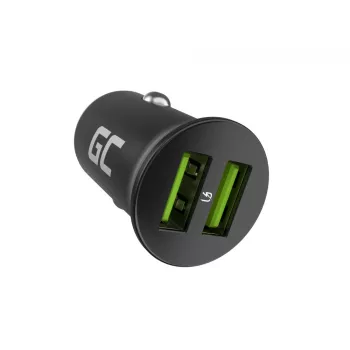 Auto-/sisätilalaturi Green Cell CADM-GC-36AA 36W 2x USB-A musta 3,6–12V virtalähteelle