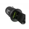 Green Cell GC PowerRide Nano36 CADM-GC-36AA autolaturi 36 W 6 A, 2 × USB-A, Ultra Charge -pikalataus, 12/24 V, musta