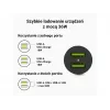 Green Cell GC PowerRide Nano36 CADM-GC-36AA autolaturi 36 W 6 A, 2 × USB-A, Ultra Charge -pikalataus, 12/24 V, musta