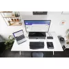 Kensington K63727WW, Full-size (100%), johdollinen, USB, kalvo, QWERTY, musta