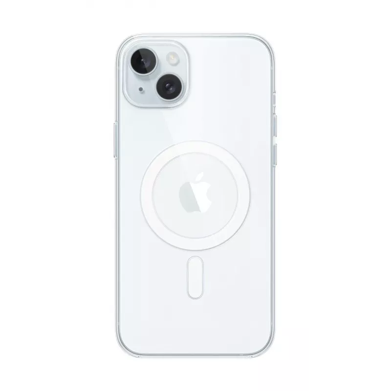 Clear Case Cover Apple iPhone 15 Plus MagSafe läpinäkyvä
