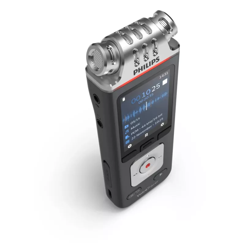 Philips VoiceTracer musta, harmaa
