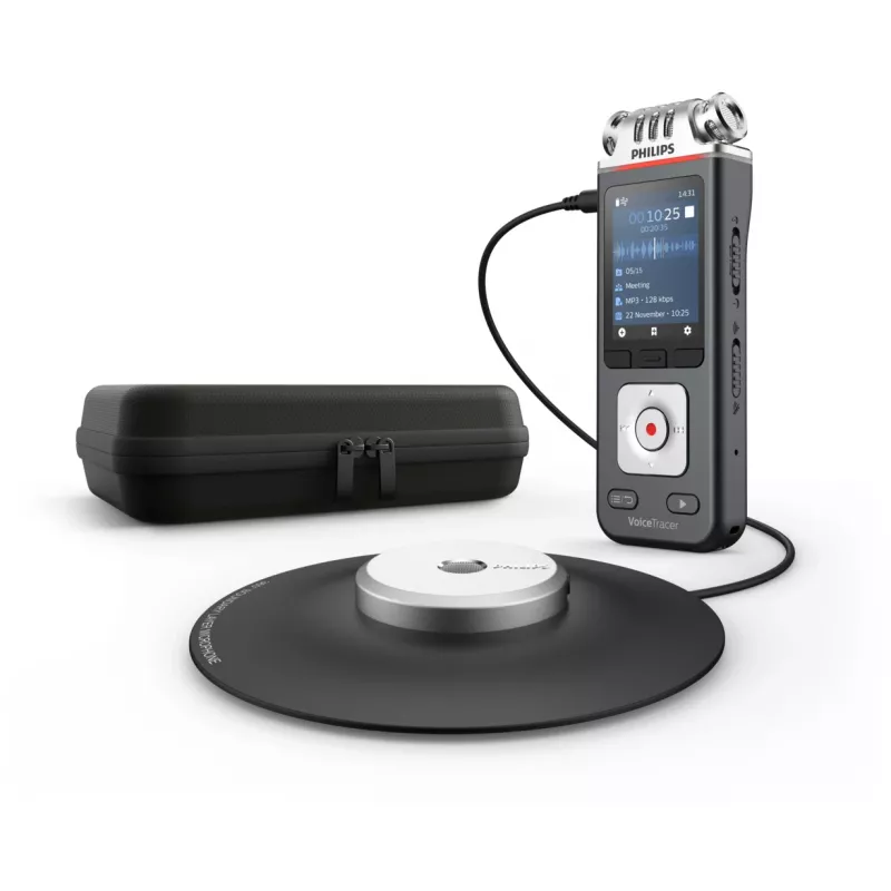 Philips VoiceTracer musta, harmaa
