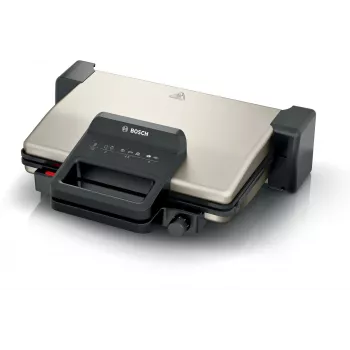 Kontaktigrilli Bosch TCG3302 2000W 310x220 mm keraamiset levyt, säädettävä termostaatti, irrotettavat konepesun kestävät levyt