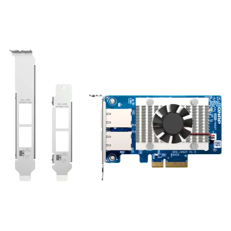 QNAP QXG-10G2T verkkokortti sisäinen Ethernet 10000 Mbit/s