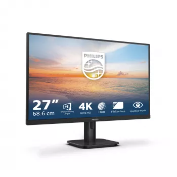 Philips 27E1N1800A/00 tietokonenäyttö 68,6 cm (27 inch) 3840 x 2160 pikseliä 4K Ultra HD LED musta