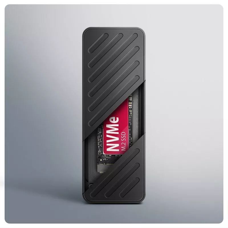 Axagon EEM2-20G USB-C 20Gbps - M.2 NVMe SSD ARMORED -kotelo