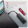 Axagon EEM2-20G USB-C 20Gbps - M.2 NVMe SSD ARMORED -kotelo