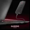 Axagon EEM2-GAM ulkoinen USB-C 10Gbps metallikotelo M.2 NVMe & SATA SSD-asemille. Ruuviton