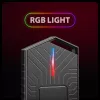 Axagon EEM2-GAM ulkoinen USB-C 10Gbps metallikotelo M.2 NVMe & SATA SSD-asemille. Ruuviton