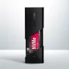 Axagon EEM2-UB2 ulkoinen USB-C 10Gbps metallikotelo M.2 NVMe SSD-asemille. Musta