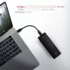 Axagon EEM2-UB2 ulkoinen USB-C 10Gbps metallikotelo M.2 NVMe SSD-asemille. Musta