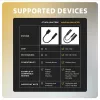 Axagon ADA-HCPD USB-C - 3,5 mm liitäntä – Hi-Res-DAC-audiosovitin, 384 kHz/32 bit, PD 60 W 3 A