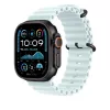 APPLE 49 mm Ice Blue Ocean Band jatko-osa – Black Titanium Finish