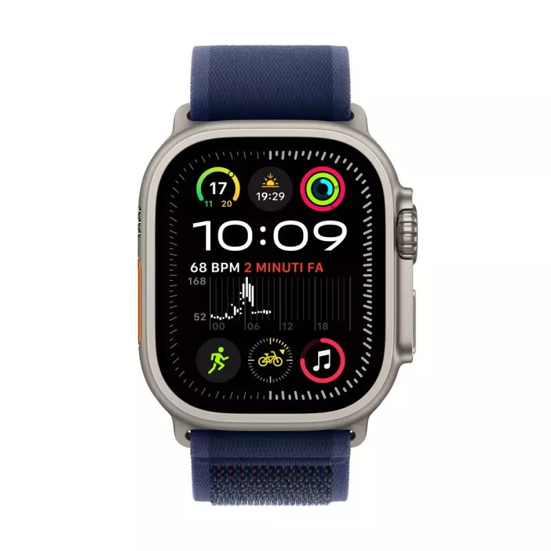 Älykello Apple Watch Ultra 2 GPS + Cellular 49mm Natural Titanium Blue Trail Loop S/M