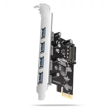 Axagon PCEU-430RS PCIe-ohjain 4x ulk. USB-A 5Gbps -portti