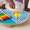 Fisher-Price puinen musiikkipöytä lyömäsoittimilla, 3 puuosaa