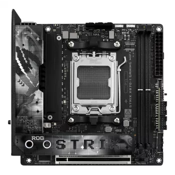 ASUS ROG STRIX X870-I GAMING WIFI emolevy mini ITX · AMD X870 · kanta AM5 · DDR5 · 2 DIMM · Wi-Fi 7 · Bluetooth 5.4