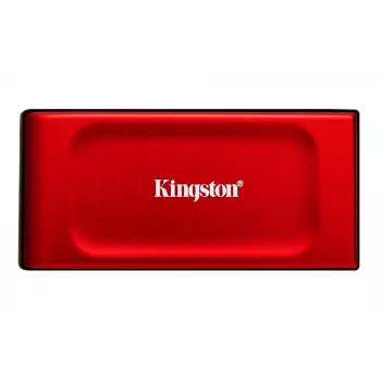 Kingston Technology 2TB XS1000 punainen ulkoinen USB 3.2 Gen 2 kannettava SSD-asema