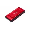 Kingston Technology 2TB XS1000 punainen ulkoinen USB 3.2 Gen 2 kannettava SSD-asema