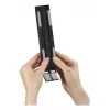 Hama Light taitettava kannettavan teline, 12-portainen kallistus, enintään 39,6 cm (15,6 tuumaa), musta