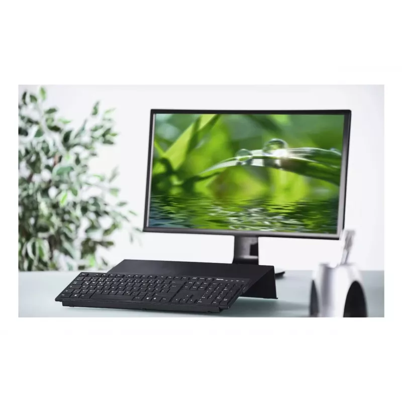 Hama Carbon kannettavan teline, hiilikuitumainen ulkoasu, enintään 46,7 cm (18,4 tuumaa), musta