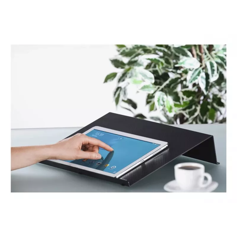 Hama Carbon kannettavan teline, hiilikuitumainen ulkoasu, enintään 46,7 cm (18,4 tuumaa), musta