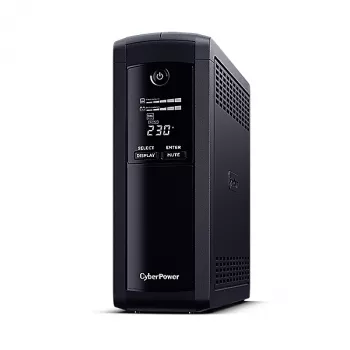 CyberPower VP1600ELCD keskeytymätön virransyöttö (UPS) Line-Interactive 1,6 kVA 960 W 5 AC-lähtöä