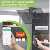 Techly moottoroitu kääntyvä katto-TV-teline Smart Home -integraatio televisioille 32–70