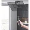 Techly moottoroitu kääntyvä katto-TV-teline Smart Home -integraatio televisioille 32–70