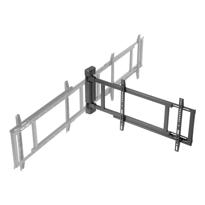 TECHLY 368697 TV-seinäteline 32–75 inch näytöille, sähköinen säätö, max. kantavuus 50 kg